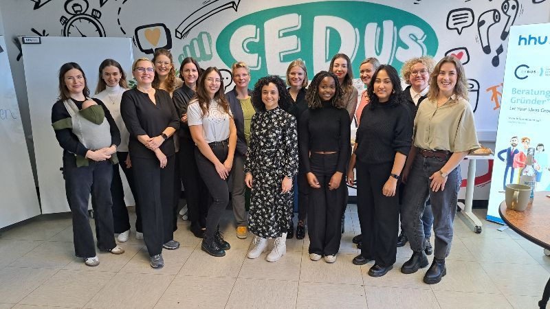 Abschlusstreffen von EXIST-Women im November 2024 im CEDUS